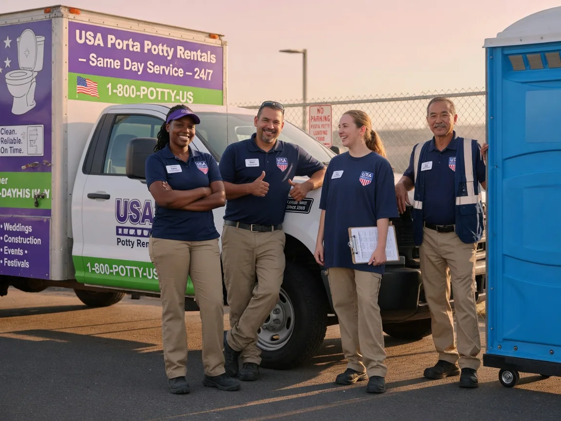 Porta Potty Rental company in Higbee, MO
